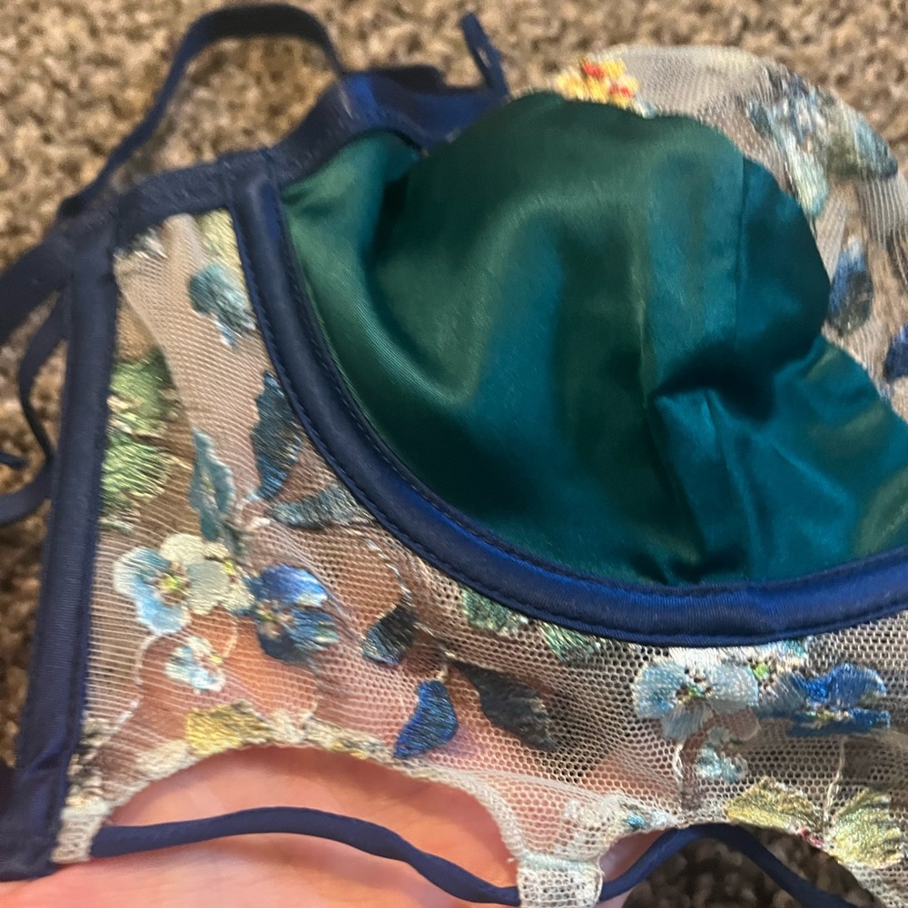FL&L Embroidered Bralette